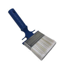 Synthetic Fiber Tinplated Ferrule Blue Plastic Handle Paint Brush